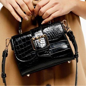 TOPSHOP Minny Buckle Mini Bag (NWT)